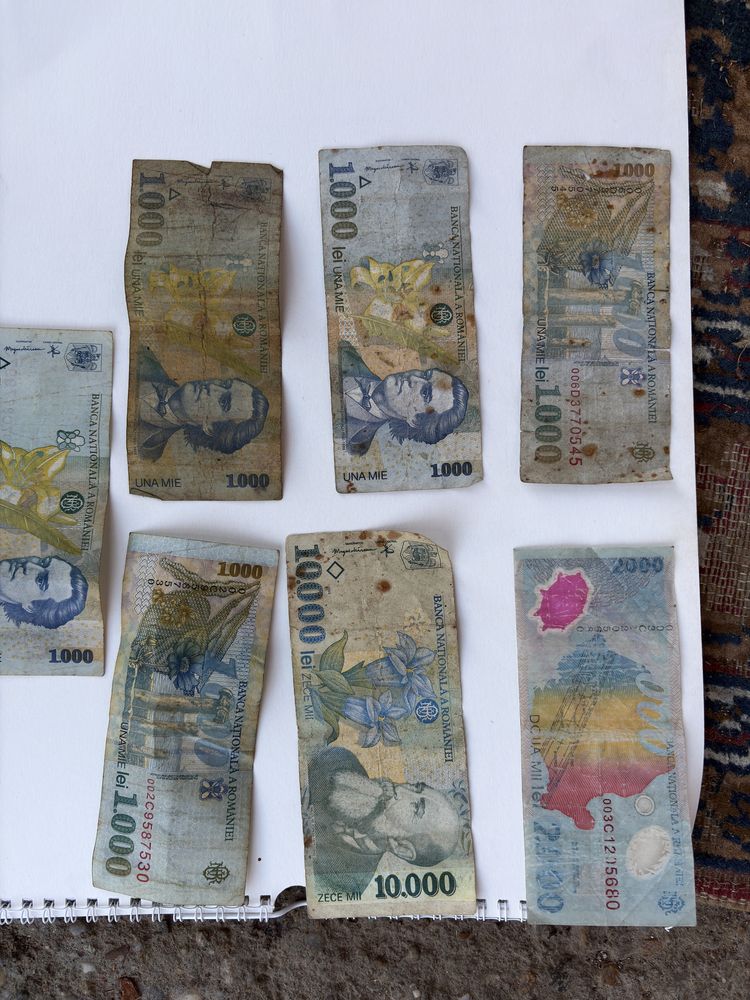 Vand bacnote vechi