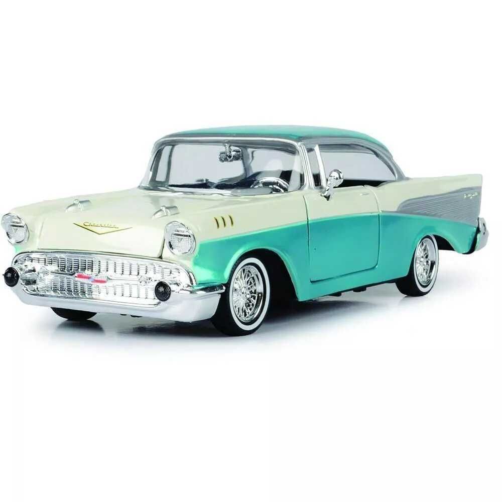 Метална количка кола Шевролет 1:24 Chevrolet 1957 Chevy Bel Air