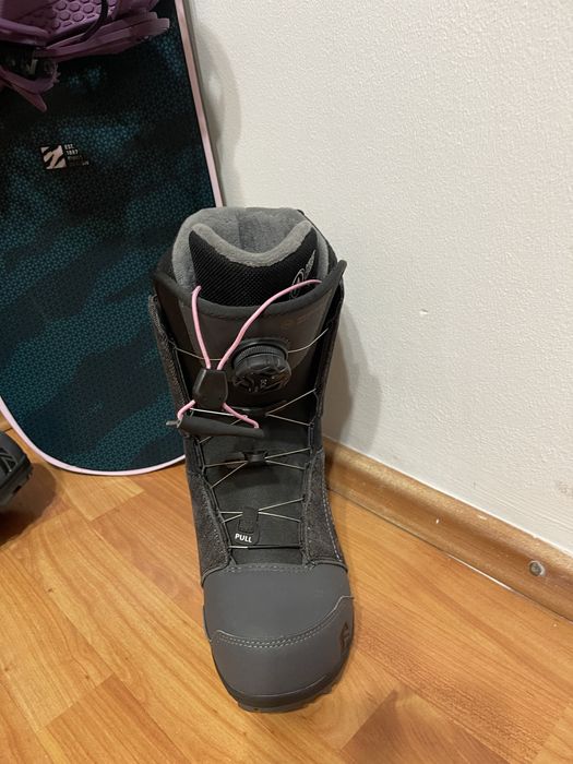 Placa snowboard 143 cm nideker cu legaturi boots nideker