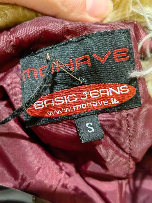 Дамско палто от кожа, ново с етикет, S размер, 15лв