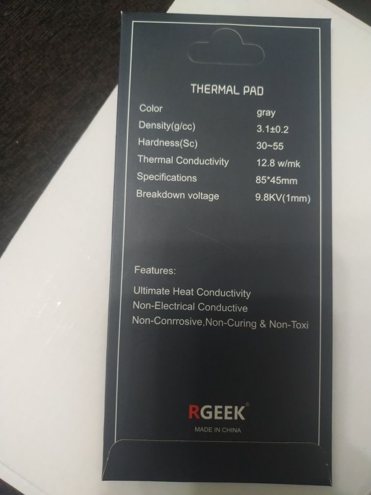 Pad Termic Rgeek 12.8W/mK 0.5mm - 3.0mm