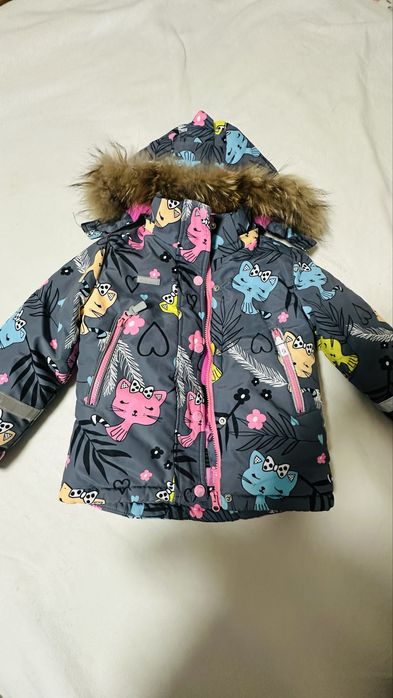 Зимний комбинезон на девочку