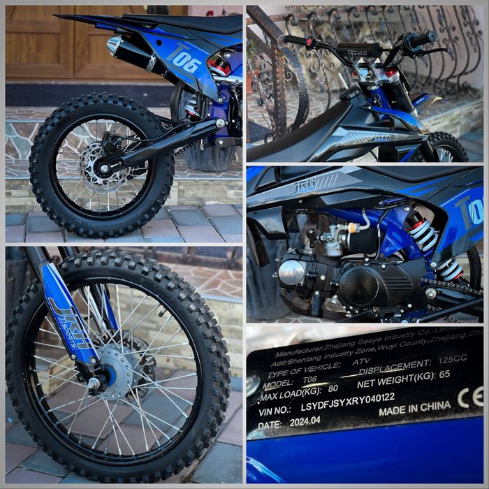 Cross JRH 125cc Manual putin folosit, An 2024!*