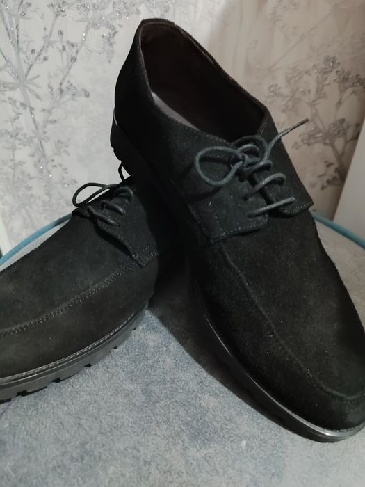 мужские туфли замшевые
