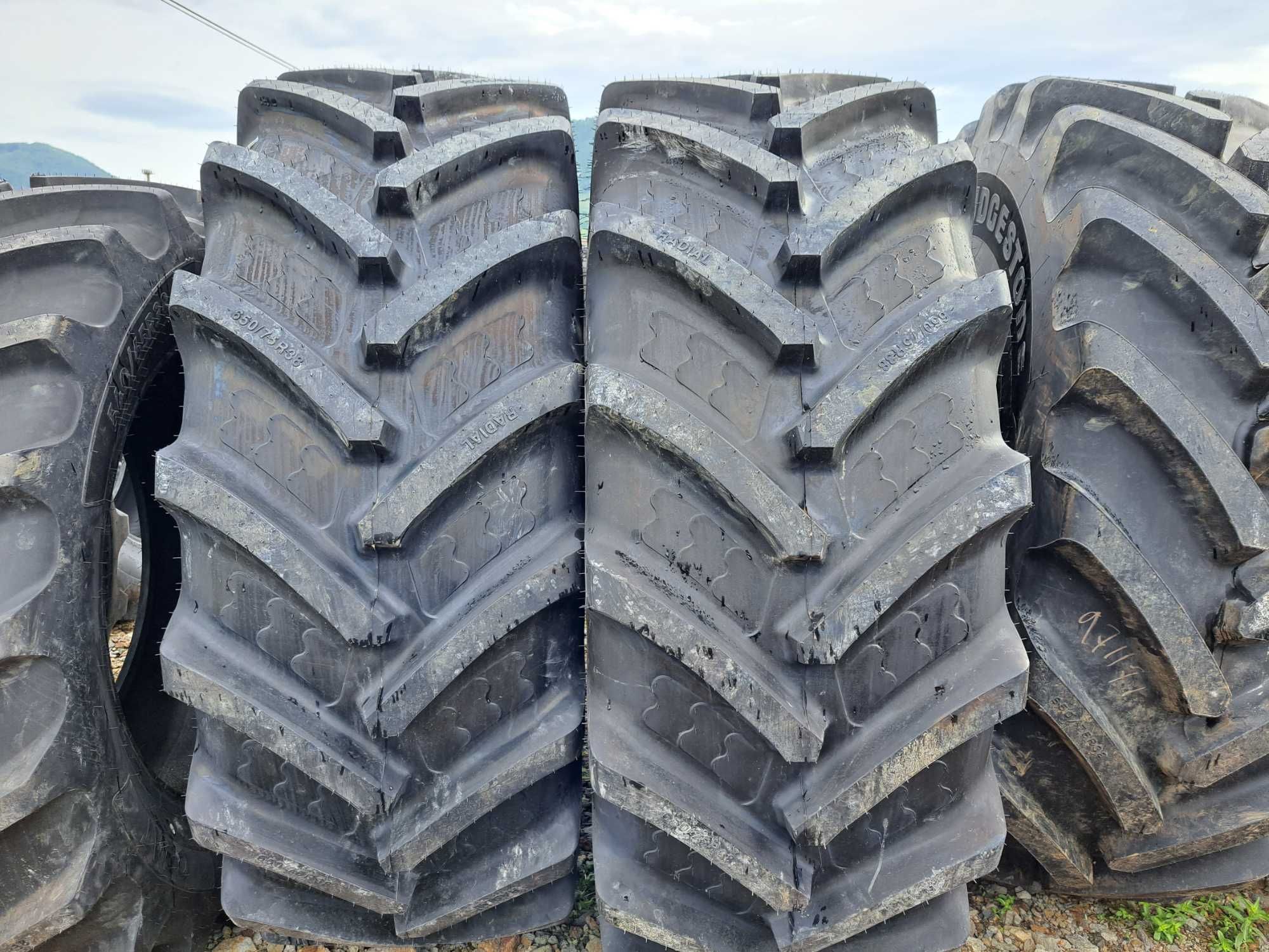 Anvelope BKT AGRIMAX 650/75R38 cauciucuri noi radiale TRACTOR FENDT