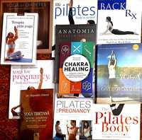 vand carti Yoga, Reiki, Pilates, limba romana si engleza