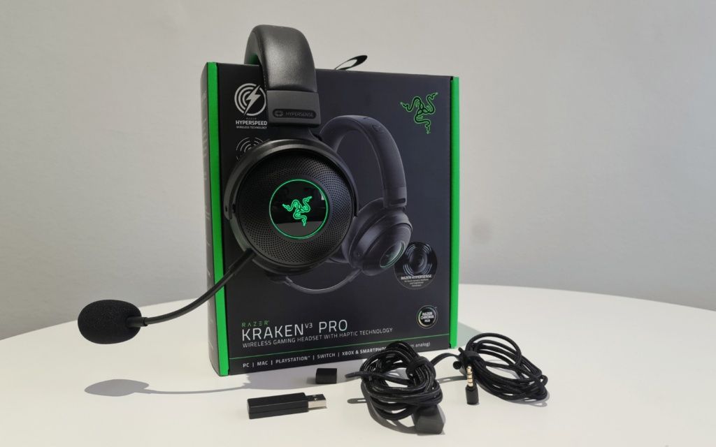 Razer Kraken V3 Pro с гаранция