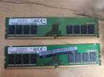 Продаю комплект оперативной памяти Samsung DDR4 2666MHz, 2×8GB (16GB).