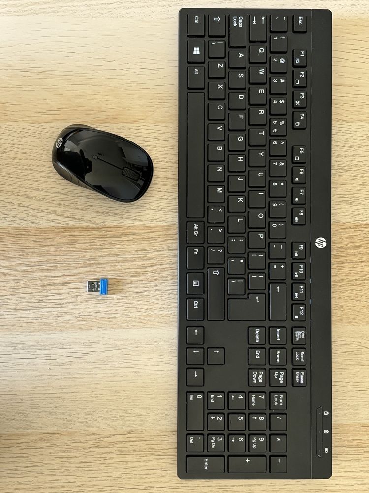 KIT Tastatura + mouse bluetooth HP(mouse pad mare gratuit 900x300)