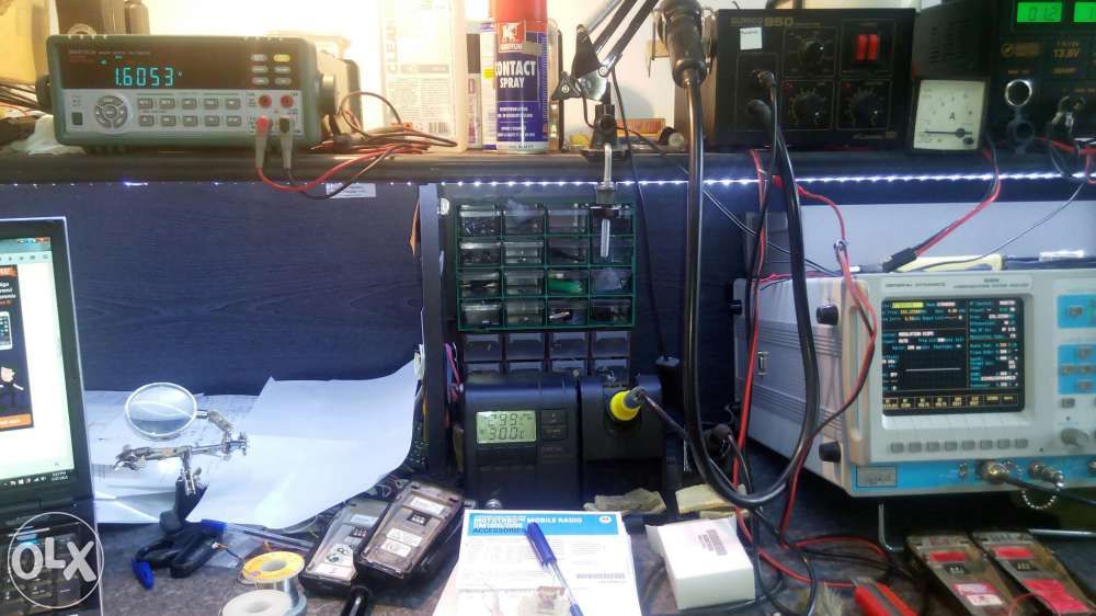 Statii radio cb reparatii motaj reglaj antene cb