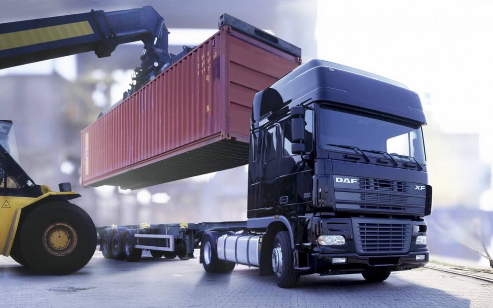 Перевозка контейнера по городу и области