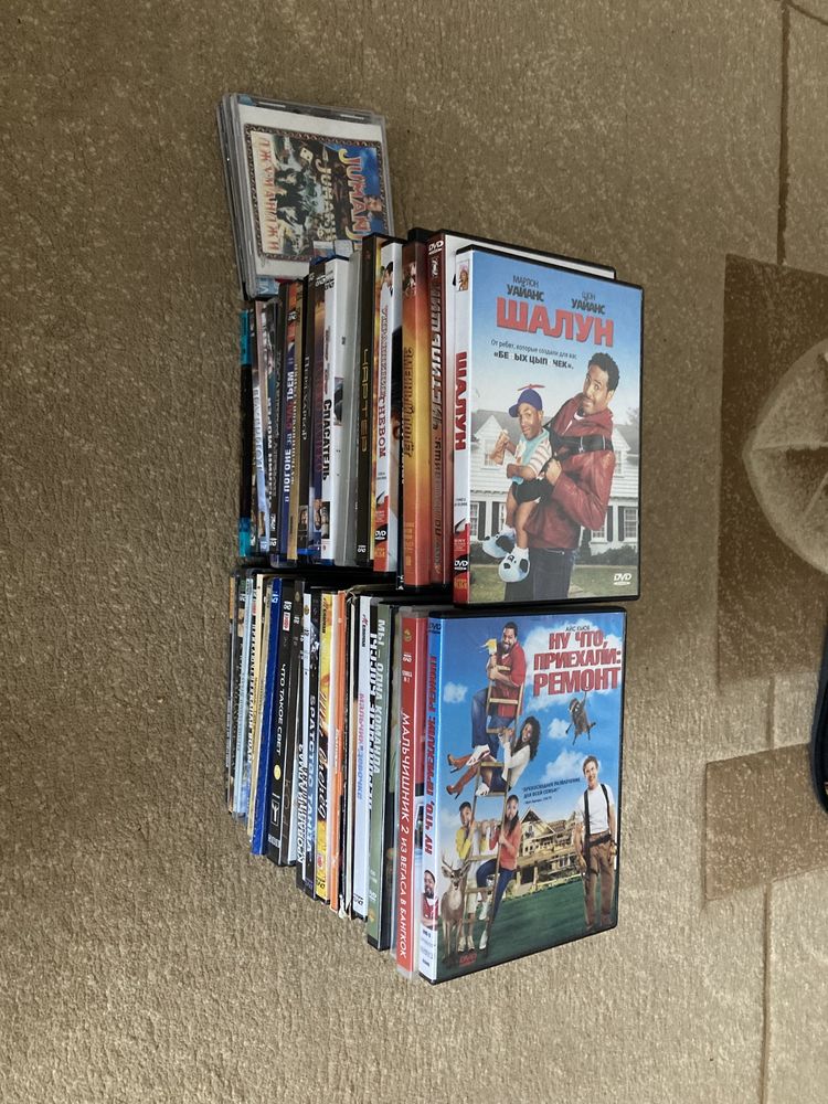 DVD диски 45 штук