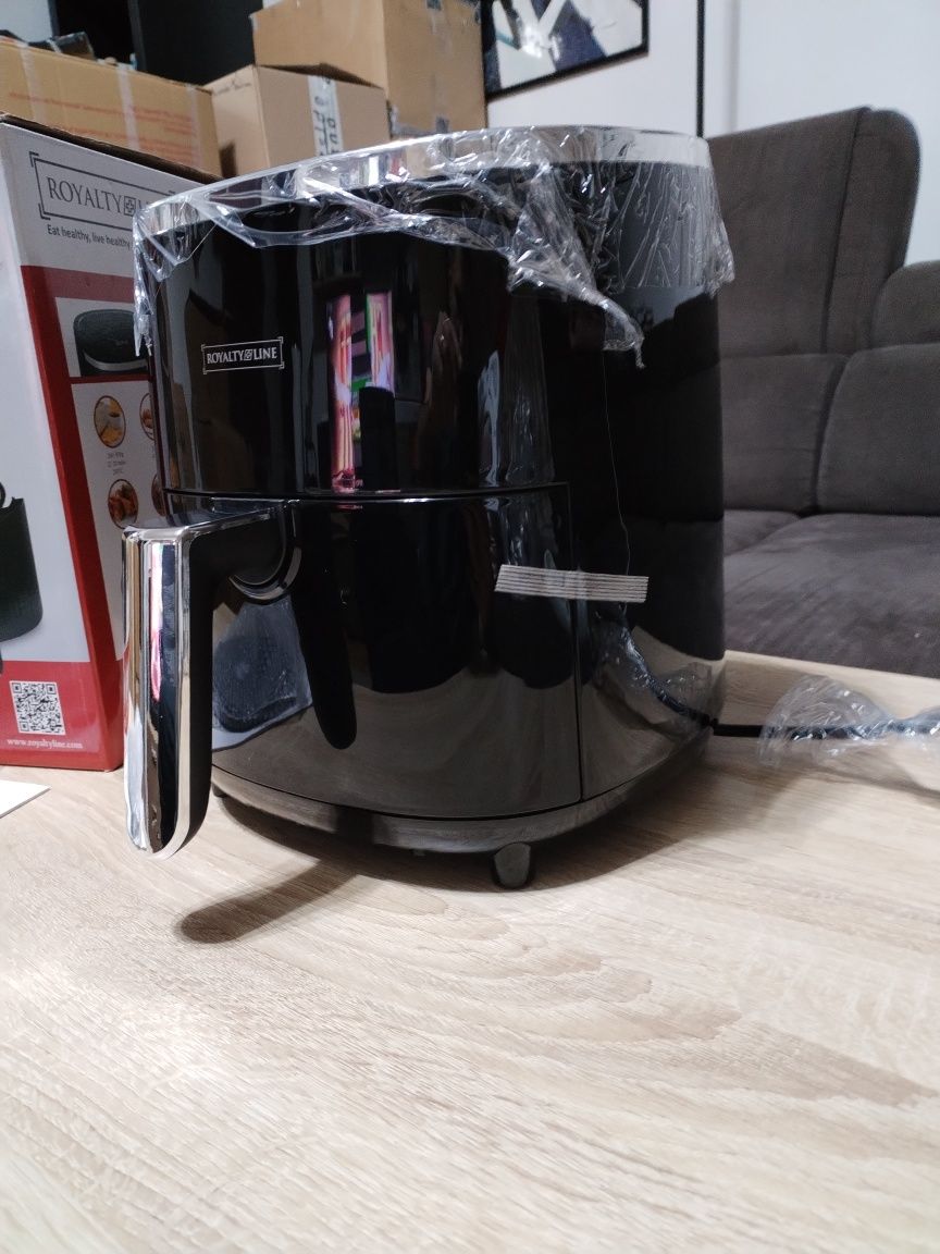 Airfryer (friteuza cu aer cald) 1200W, NOU, gatire fără ulei, 3,5l
