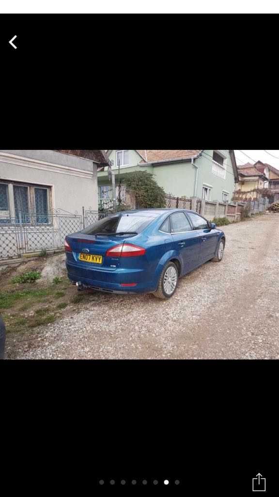 Haion portbagaj spate Ford Mondeo MK4 Blue Ambition (Metallic)