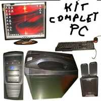 Kit Complet-PC: Sistem+Monitor+Boxe+Suboofer, functionale perfec