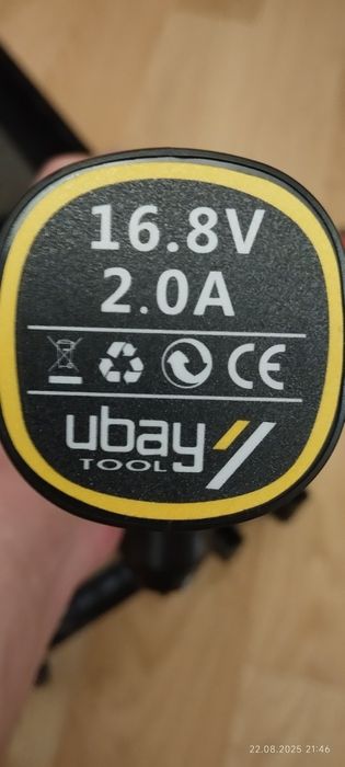 Шуруповерт Ubay Tool модели UBAY-CD1015C.