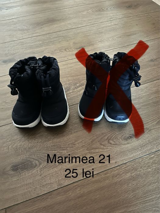 Ghete de iarna marimea 21