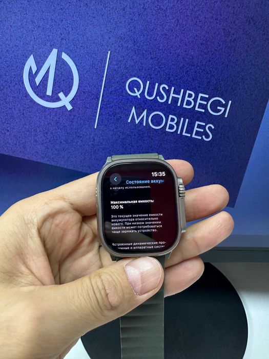 Ultra 2 - 2024-yil 64GB Yomkost 100% Apple Watch 49mm iwatch Soat