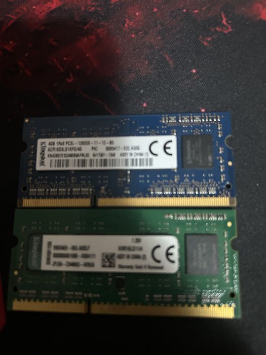 Plaacute rami 4gb+4gb