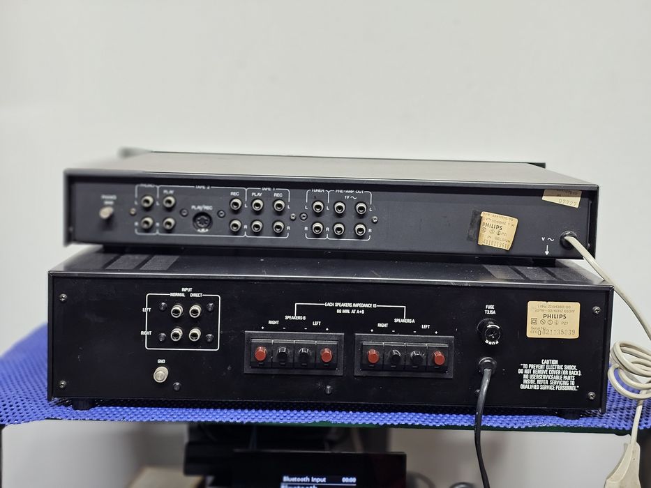 Amplificator Philips 380 si preamplificator Philips 270