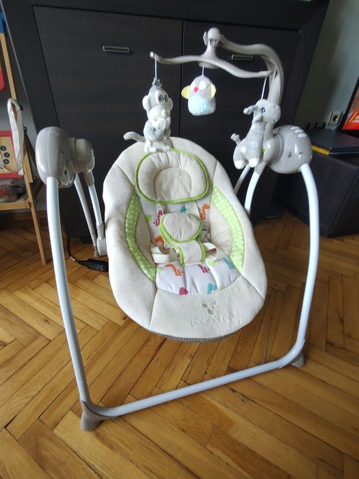 Бебешка електрическа люлка Cangaroo + Активна гимнастика + Подарък