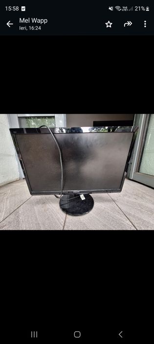 Computer i7 și monitor Phillips