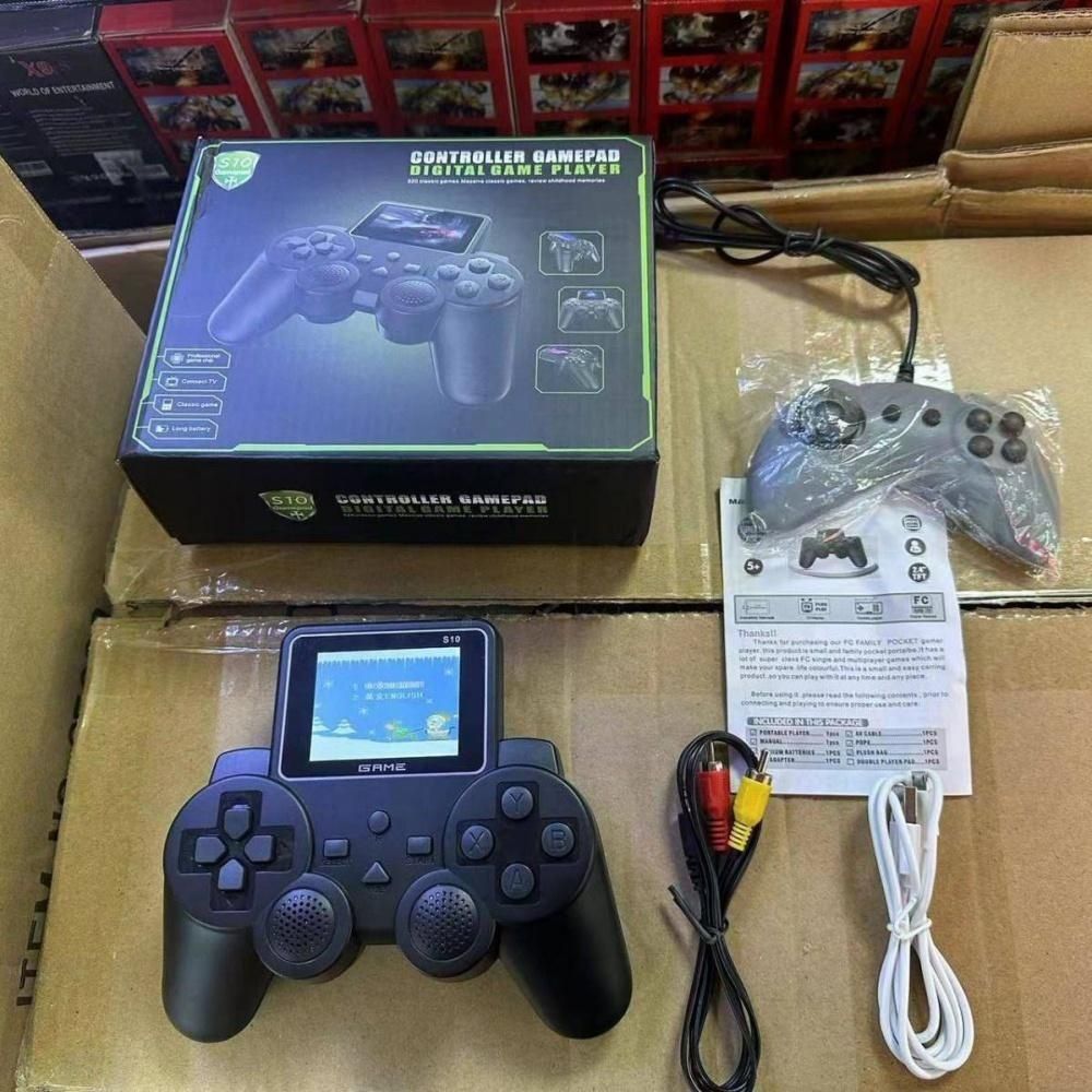 Преносима игрална конзола с Gamepad KEKEGAME S10, 520 игри TFT дисплей