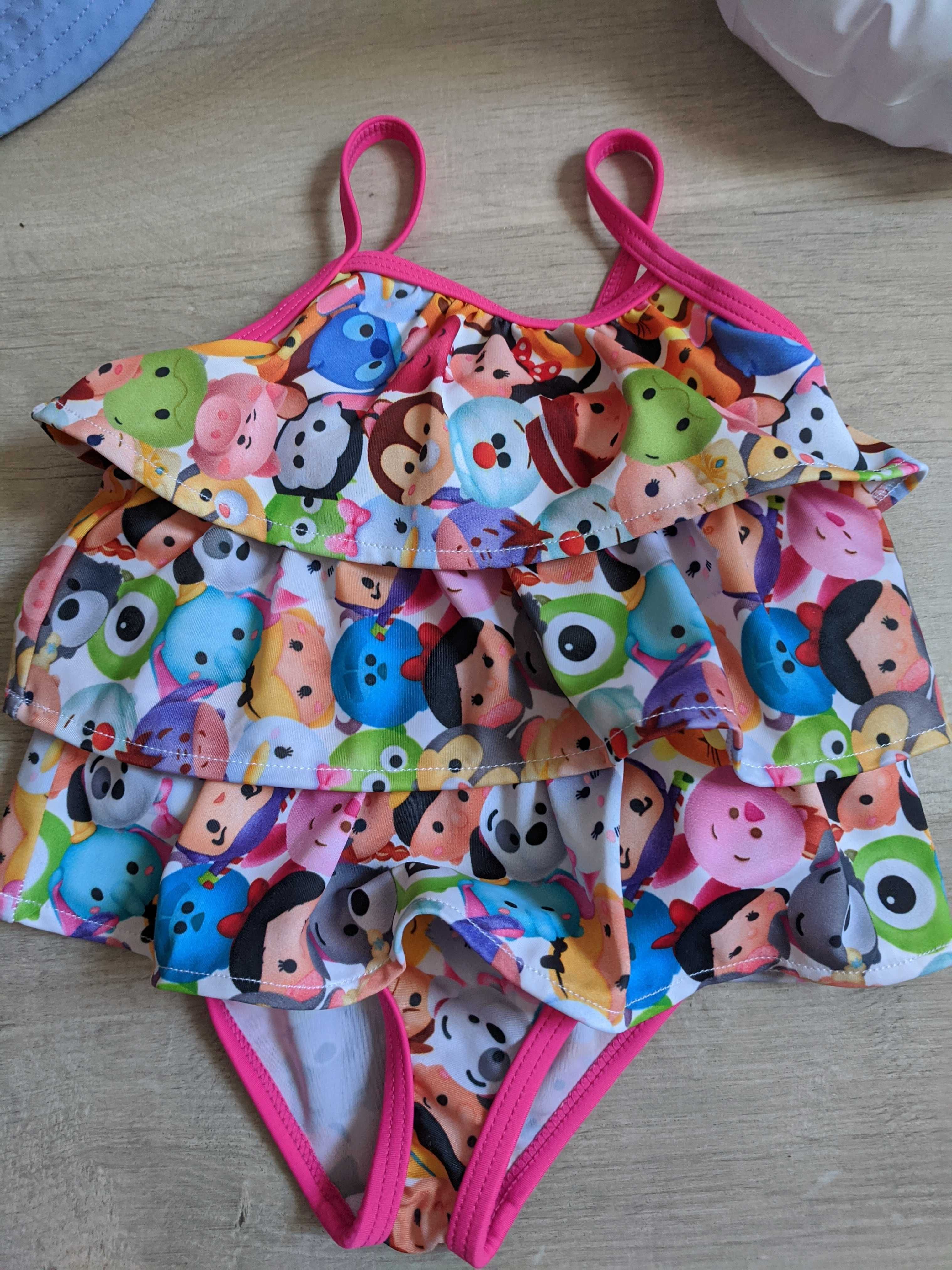 Costum de baie bebe si palaraie protectie UV, 3-6 luni, 62-68 cm