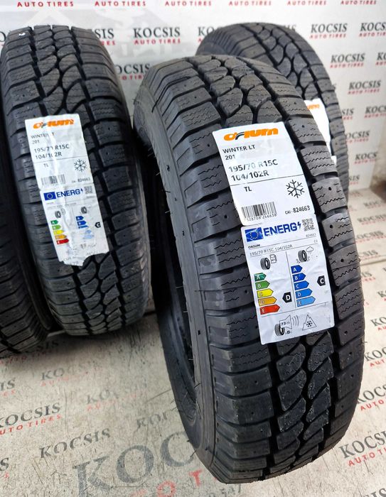 Anvelope noi iarna m+s 195 70 15C Orium ( by Michelin )