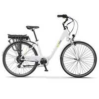 Градски електрически велосипед EcoBike Traffic PRO 350 | бял