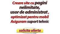 Creare de siteuri web / siteuri de prezentare - magazin online si Seo