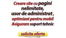 Creare de siteuri web / siteuri de prezentare - magazin online si Seo