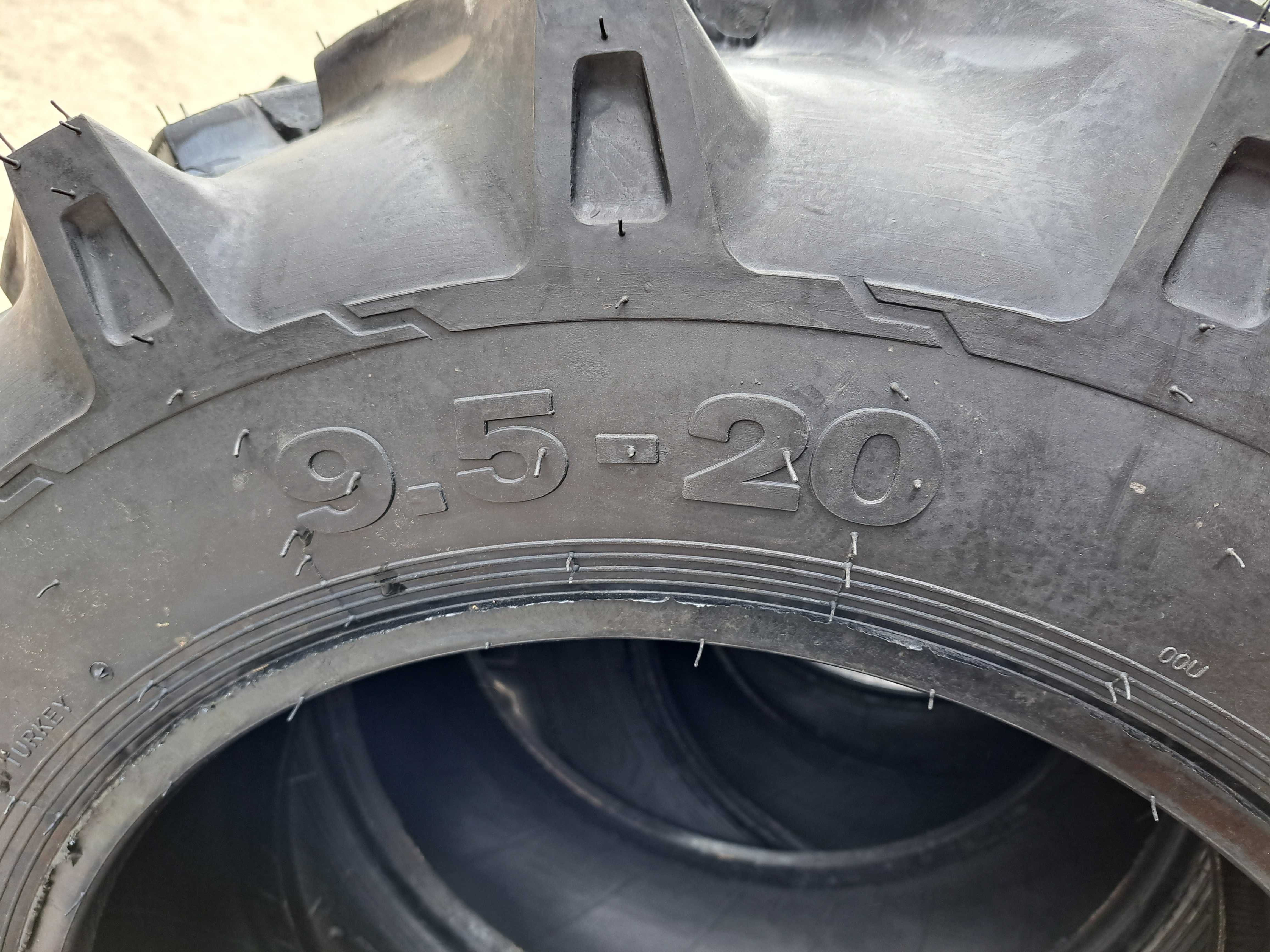 Cauciucuri noi 9.5-20 marca OZKA cu 8 pliuri anvelope TRACTOR SAME