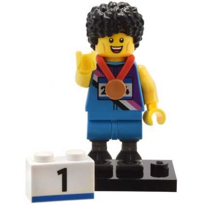 Minifigurină LEGO CMF Seria 25 Sprinter
