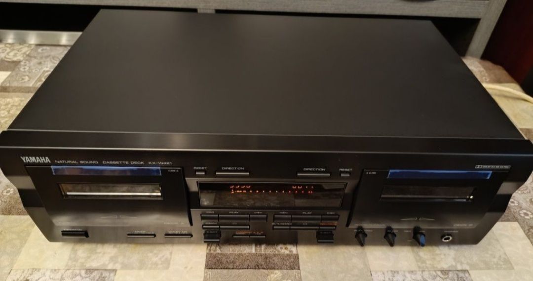 Двухкасетная дека Yamaha kx-w 421