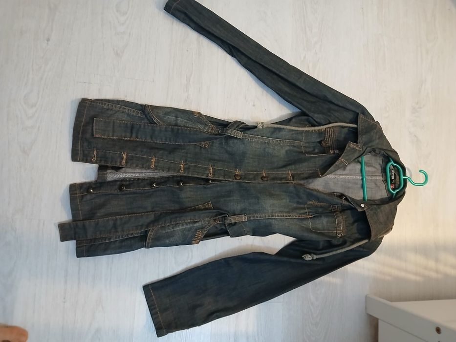 Trenci din bumbac de blugi