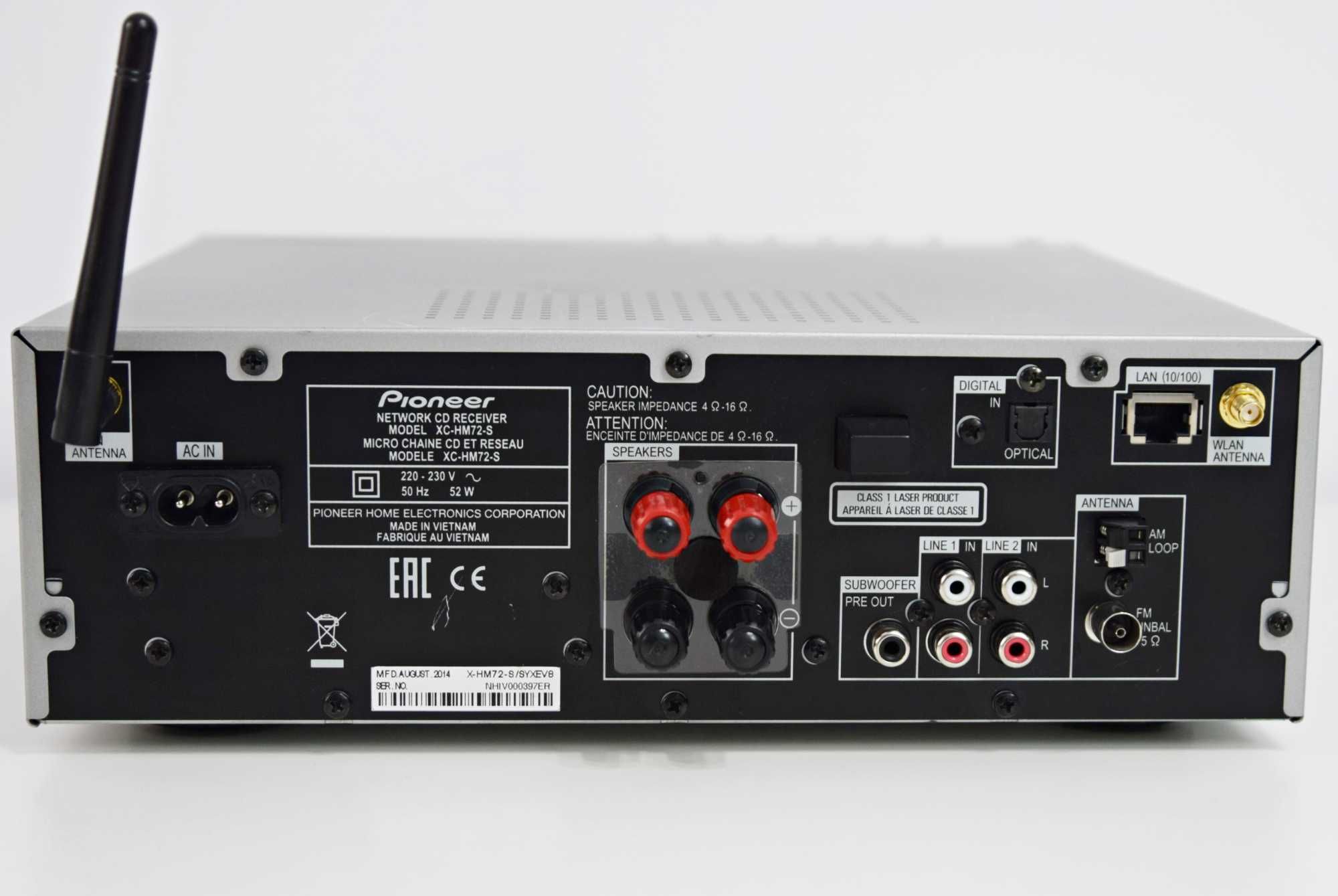 Amplificator Pioneer XC-HM72-S, CD Player, USB, Bluetooth