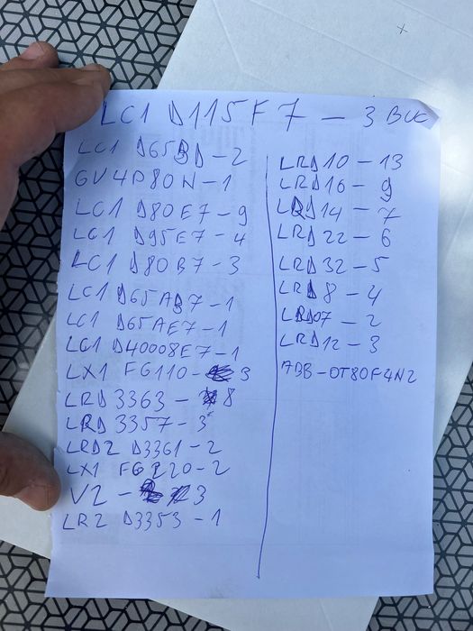 Contactoare electrice   Schneider