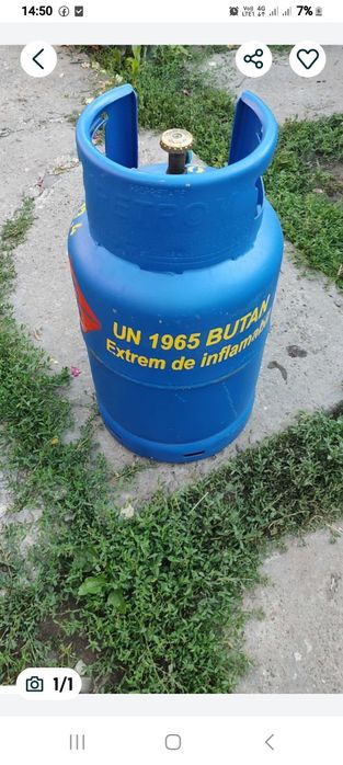 Butelie aragaz cu guler