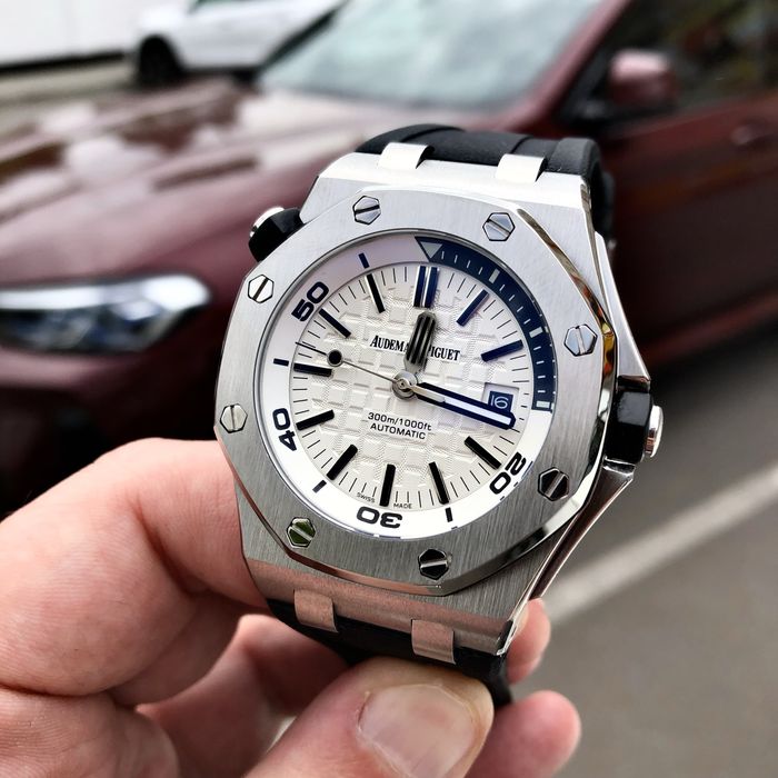 Ceas Ap royal oak diver white dial