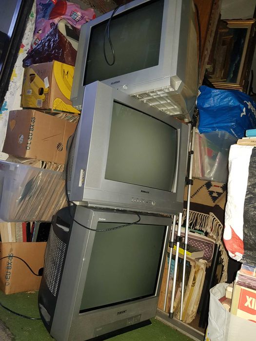 Televizor TV Romanesc Monitor Tub Catodic CRT Decor Decoratiuni Rabla