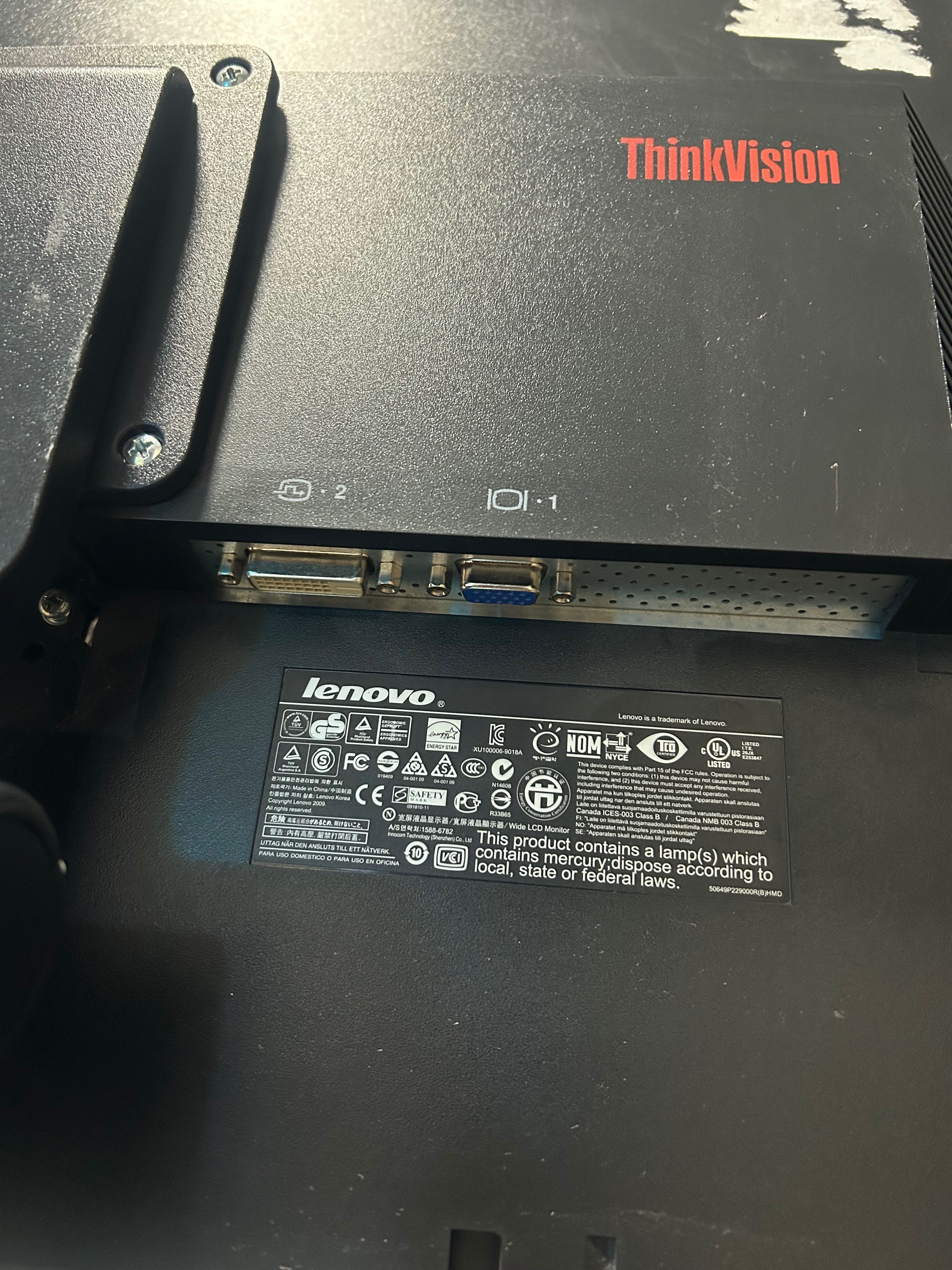 Монитор от пк lenovo