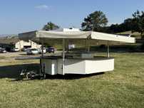 Rulota comerciala Food truck Premium mobil extensibila