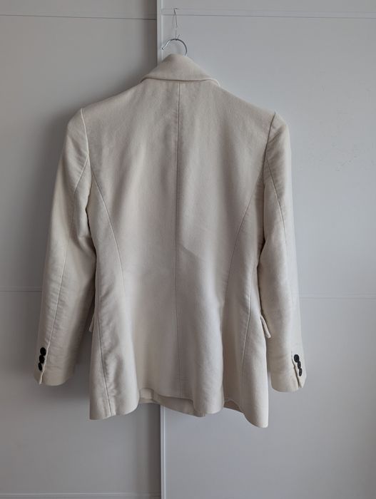 Бяло сако Zara 34-36 размер