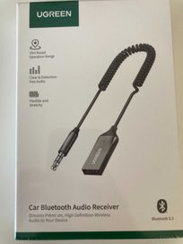 UGREEN Bluetooth Aux Adapter, Car Aux Bluetooth 5.3 Receiver