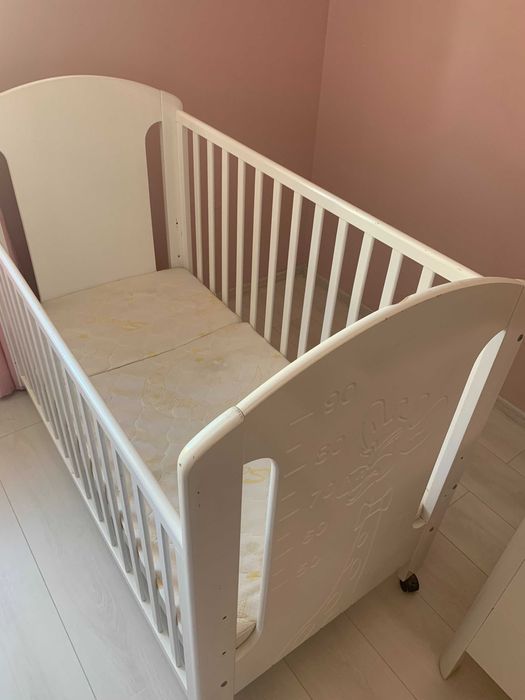 Детско легло кошара-дървено