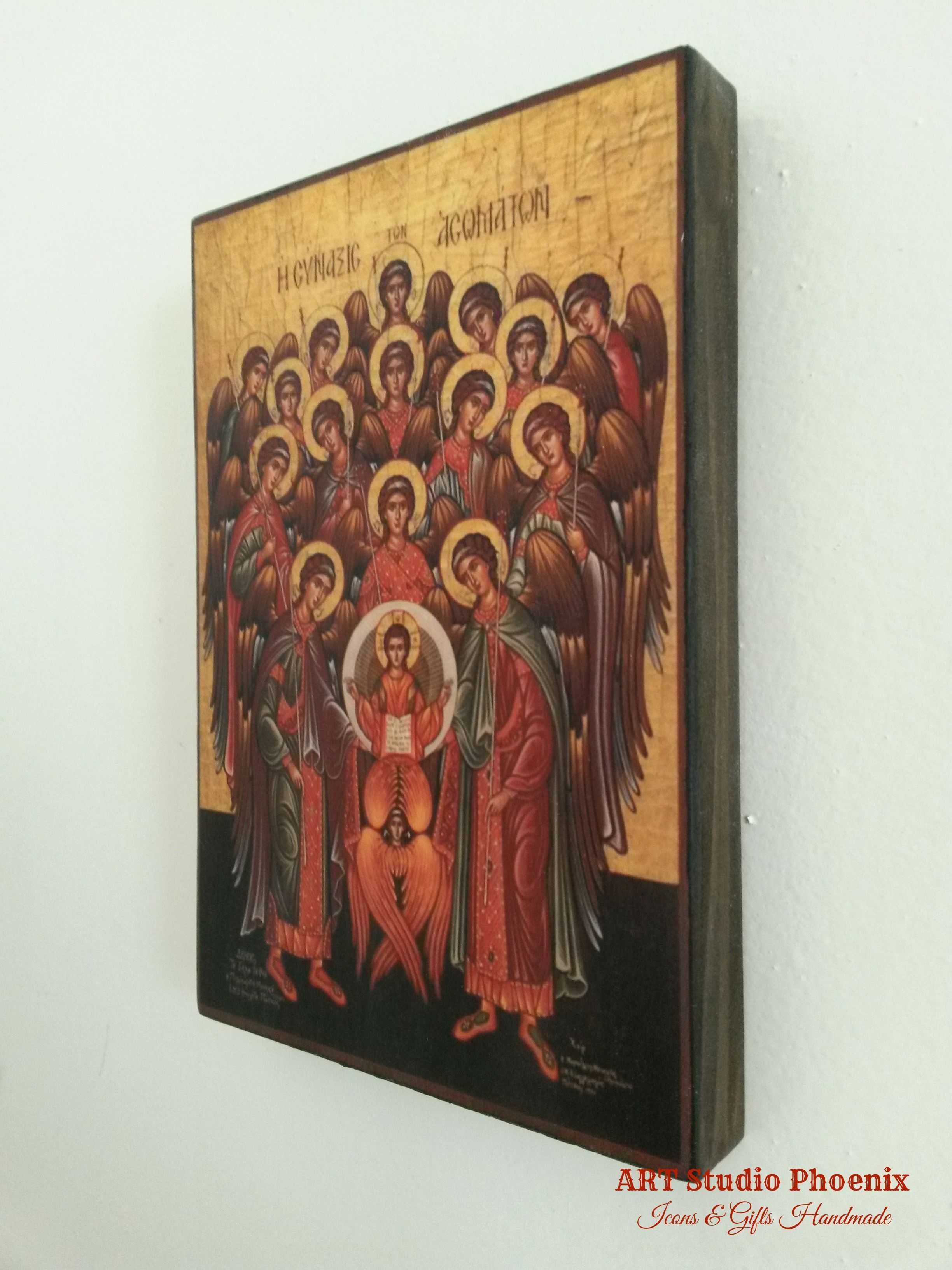 Икона Събор на Ангели icona Sabor na Angeli