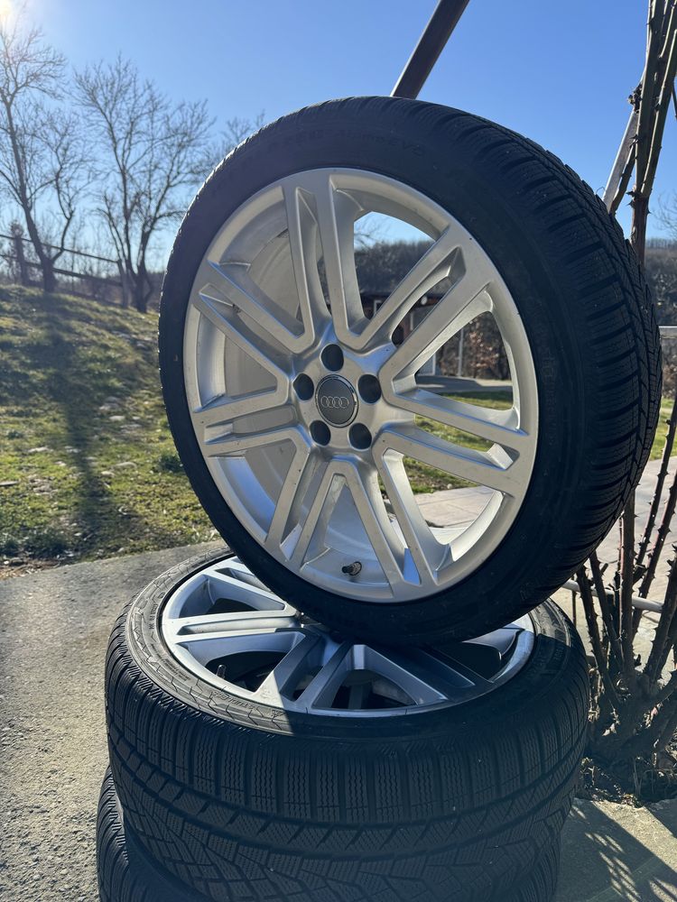 Jante oem audi cu cauciucuri de iarna ca noi  245/40/r20