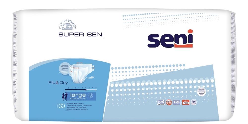 Подгузники для взрослых размер М