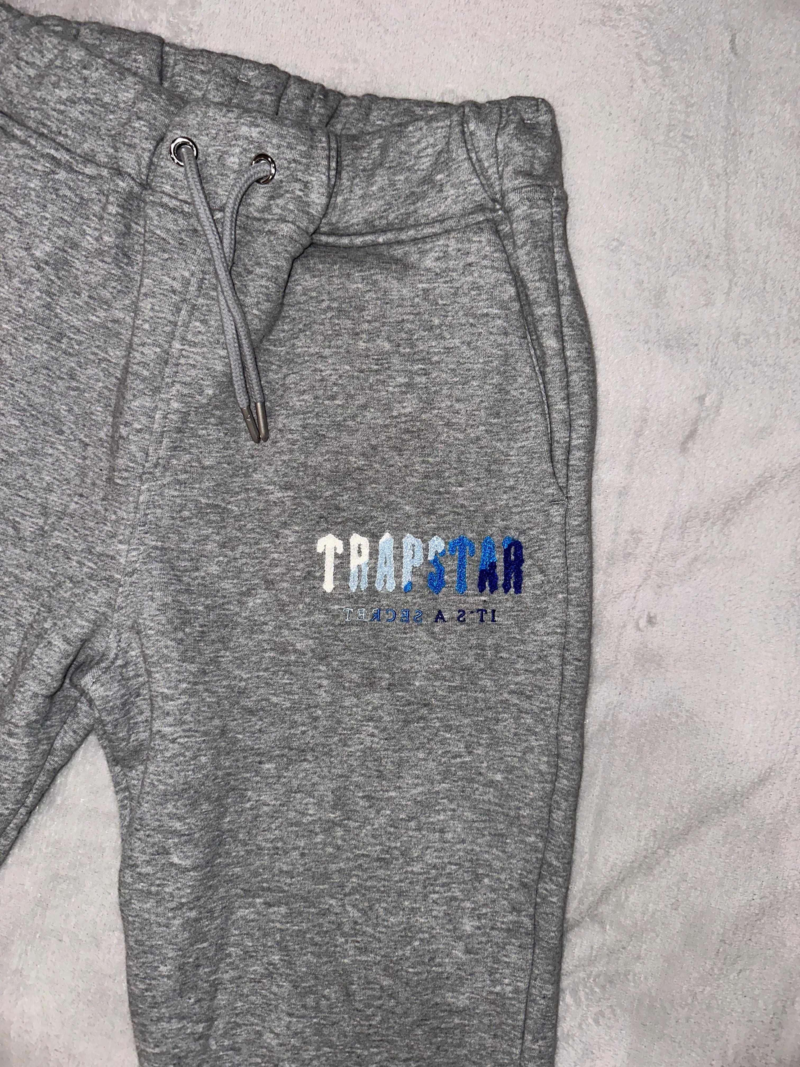 TRAPSTAR CHENILLE DECODED TRACKSUIT - grey ice flavours 2.0 edition